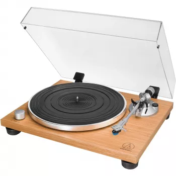 Audio-Technica AT-LPW30TK manuāls vinila atskaņotājs ar koka korpusu