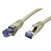 VALUE 21.99.0864 Tīkla kabelis 0.3m Cat6a S/FTP Pelēks