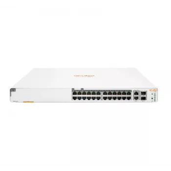 HPE Aruba Networking Instant On Slēdzis 20 porti Gigabit CL4 4 porti Gigabit CL6 PoE 2 porti 10GBT 2 porti SFP+ 370W 1960