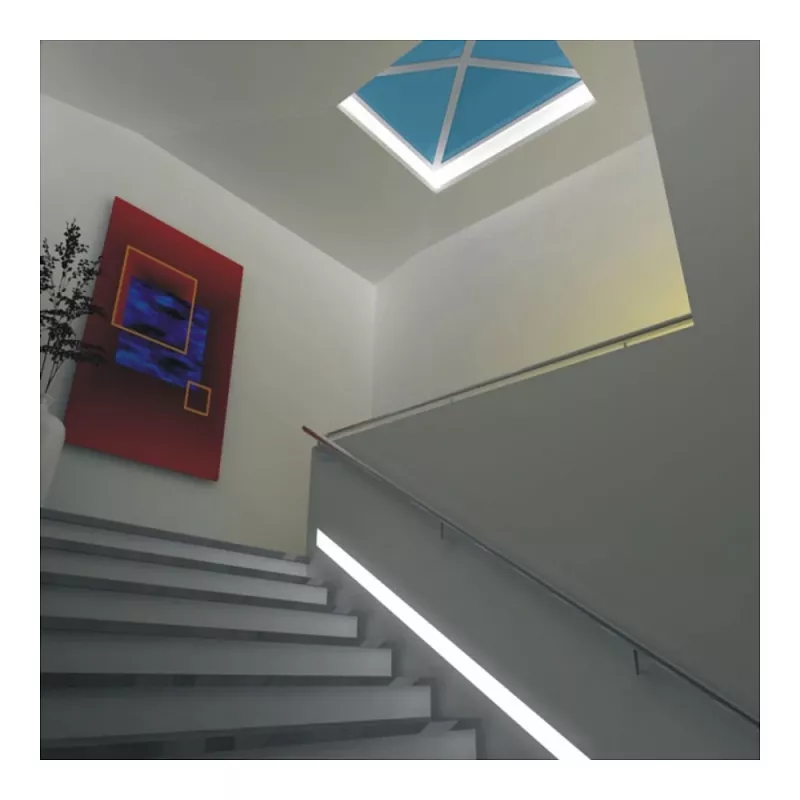 Synergy 21 LED Profils 200cm, Cinkota Lokšņu Metāls Type-D2