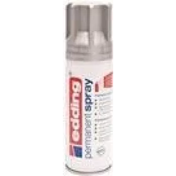 Akrila krāsas aerosols Edding 5200 200 ml Sudrabs