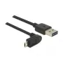 USB kabelis DeLOCK 83857 USB 2.0 3 m USB A Micro-USB B Melns