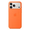 Apple iPhone 17 Pro Max Silikona Maciņš MagSafe Oranžs