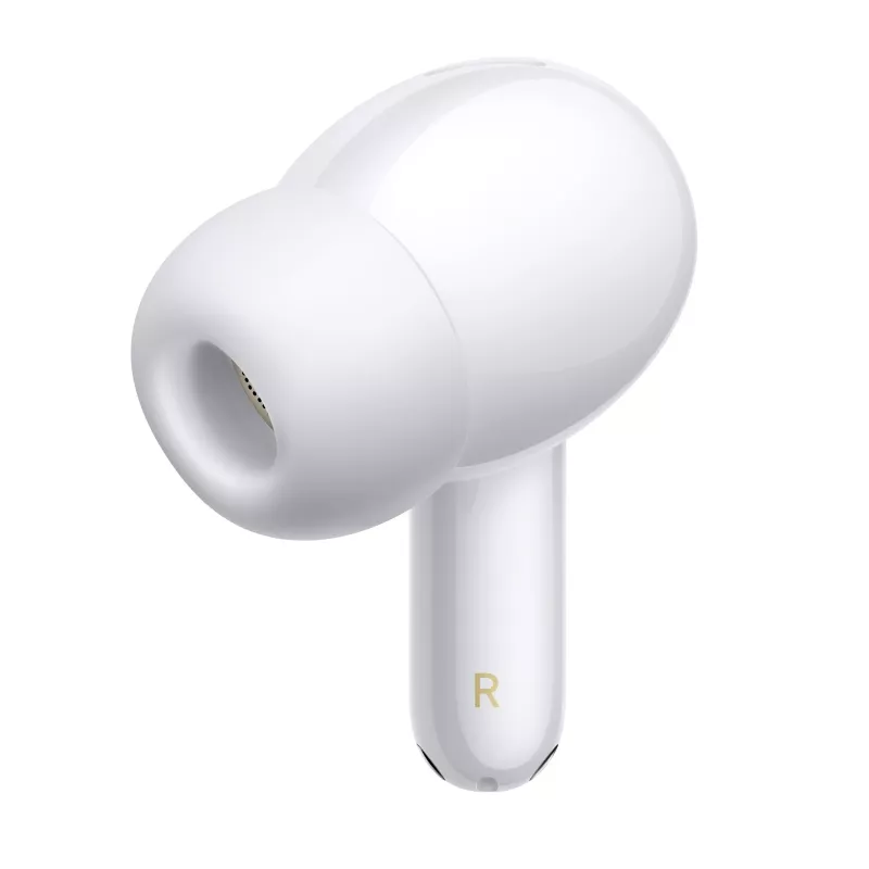 Austiņas Xiaomi Buds 6 Pro bezvadu iekšausmu, Bluetooth 5.3, ANC, 36h kopējais darbības laiks, uzlādes futrālis 480 mAh, Glacier White