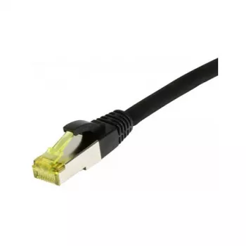 Savienojuma kabelis RJ45, CAT6A 500Mhz, 3m, melns, S-STP(S/FTP), TPE/LSZH(Ultraflex), AWG26, ar Cat.7 izejas kabeli, Synergy 21 (S217620)