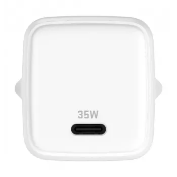YENKEE USB-C 35W 3A Power Delivery 3.0 QC 3.0 sienas lādētājs Balts