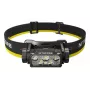 Galvaslampa Nitecore HC60 UHE ar 4000 mAh akumulatoru, 6-LED, ūdensizturīga, triecienizturīga, melna/dzeltena