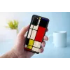 Aizsargmaciņš iKins Samsung Galaxy S20+ — melns printēts dizains
