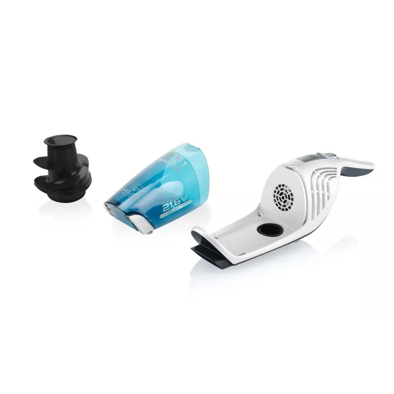 Bezvadu putekļsūcējs ETA Moneto II Aqua Plus 3-in-1 rokas/kāta modelis, mazgāšanas funkcija, 21,6 V, līdz 50 min darbības laiks