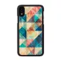 Viedtālruņa maciņš iKins iPhone XR — Mosaic Black aizsargmaciņš