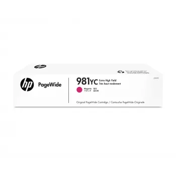 HP 981YC Extra High Yield Magenta kasetne (16000 lpp)