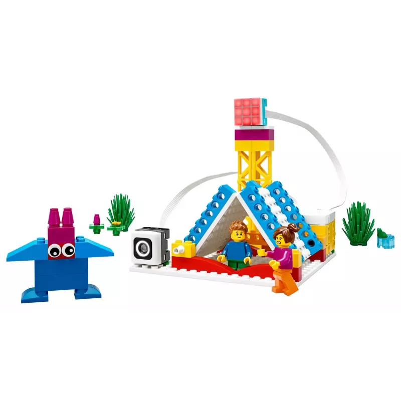 Izglītojošs robotikas un programmēšanas komplekts LEGO Education Spike Essential Set A+ 45345 — 449 elementi, vecumam no 6 gadiem