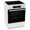 GORENJE GECS6C70WC Brīvi stāvoša elektriskā plīts ar keramikas virsmu