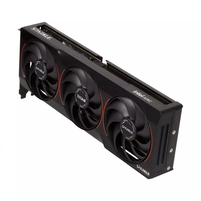 Grafikas karte Sparkle Arc B580 TITAN Nox OC 12GB GDDR6, 192-bit, 2740 MHz, PCIe 4.0 x8, 3xDP2.1+1xHDMI2.1, 200W