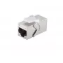 MicroConnect KEYSTONE-12 keystone modulis, metāla korpuss, 2×RJ45 ligzda