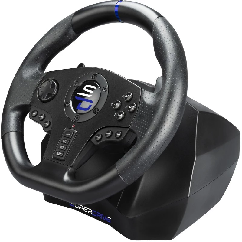 Stūre + Pedāļi Subsonic SV750 Melns 270° Rotācija USB