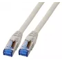 EFB-Elektronik RJ45 Patch Kabelis Cat.6A S/FTP TPECat.7 Raw Cable superflex Pelēks 3m (K5525FGR.3)