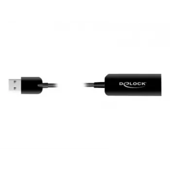 Adapter USB Type-A vīriešu uz 2.5 Gigabit LAN DeLOCK 66646
