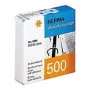 HERMA 5898 pašlīmējošie caurumu stiprinājuma gredzeni, caurspīdīgi, 500 gab., 12 mm