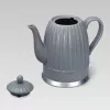 Elektriskā tējkanna Maestro MR-077, 1,5 L, 1500 W, keramikas korpuss, pelēka