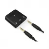 RØDE AI-Micro mobilā audio saskarne, 2x 3,5 mm TRS/TRRS ieejas, 3,5 mm austiņu izeja, USB-C, melna