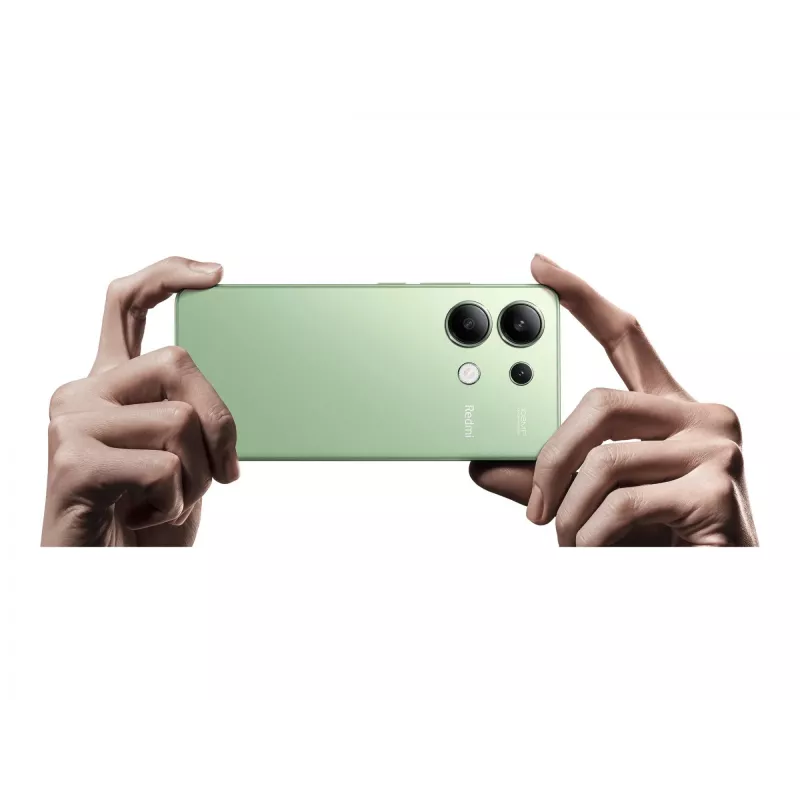 Xiaomi Redmi Note 13 6GB+128GB Piparmētru zaļš 16,94cm (6,67) AMOLED Displejs, MIUI 14 uz Android 13 bāzes, 108MP Trīskāršā kamera