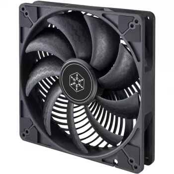 SilverStone SST-AP184i-PRO 180mm korpusa ventilators melns