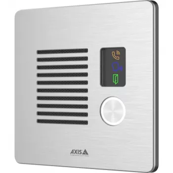 AXIS I7010-VE nerūsējošā tērauda bezvadu domofona stacija, IP66/IP69, 92 dB