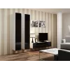 Cama TV statīvs VIGO 140 30/140/40 balts/melns glancēts