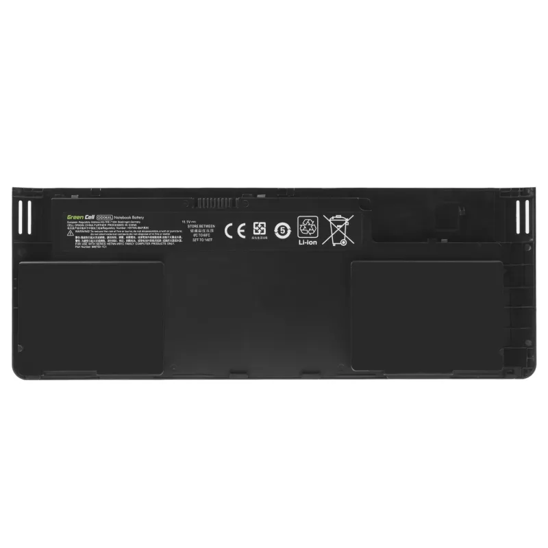 Green Cell HP148 akumulators OD06XL HSTNN-IB4F portatīvajam datoram, 11,1 V 3400 mAh, HP EliteBook Revolve 810 G1/G2/G3