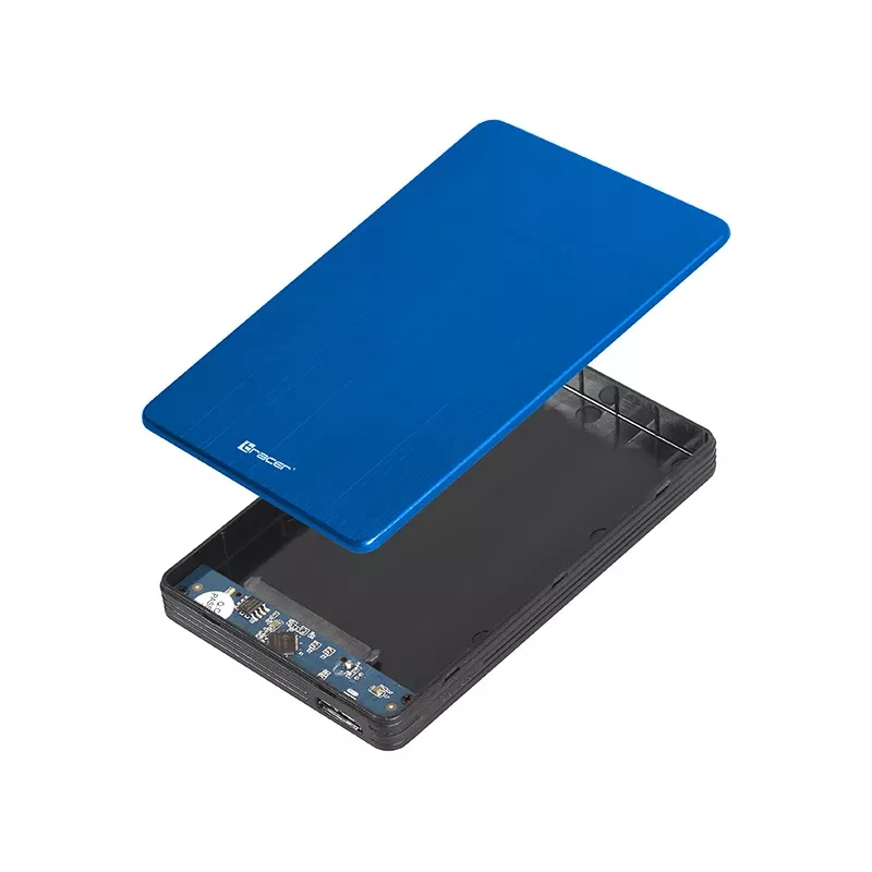 Ārējais HDD korpuss Tracer TRAOBD46398 Zils 2.5 collu