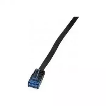 LogiLink Patch-Cable RJ-45 (vīriņš) uz RJ-45 (vīriņš) 7,5 m UTP CAT 5e Lieta, Melns (CP0138B)