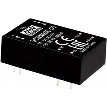 MEAN WELL SCWN03A-12 3W 12V 0,25A līdzstrāvas pārveidotājs