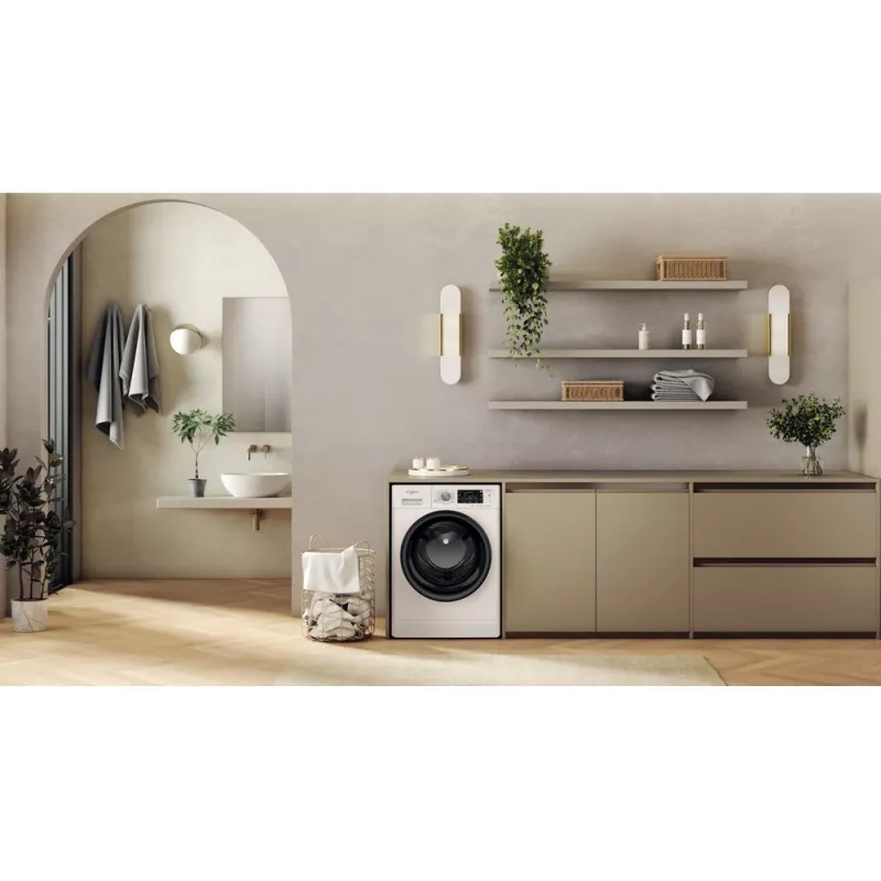 Indesit FFD 11489 BV EE veļas mašīna, A, priekšējā ielāde, ietilpība 11 kg, 1351 RPM, dziļums 60.5 cm, balta | Whirlpool