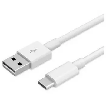 USB kabelis Huawei 4071263 USB 2.0 1m USB A USB C balts