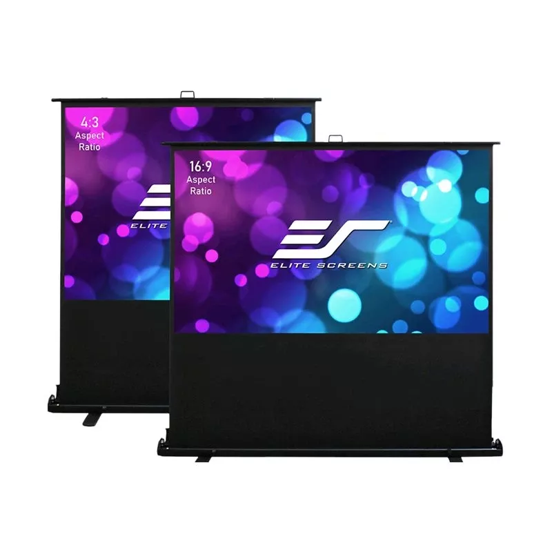 Elite Screens ezCinema Plus 2 F107XWH2 pārnēsājams projekcijas ekrāns, 107 collu (2,72 m), 16:9, alumīnija, melns