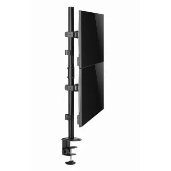 Monitora stiprinājums Gembird MA-D2-02, galda monitors roka, maksimālā svara ietilpība 9 kg