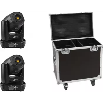 LED apgaismojuma komplekts EUROLITE TMH‑S90 2x ar koferi