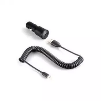 Auto lādētājs HTC CC C200 Mobilajam telefonam Melns