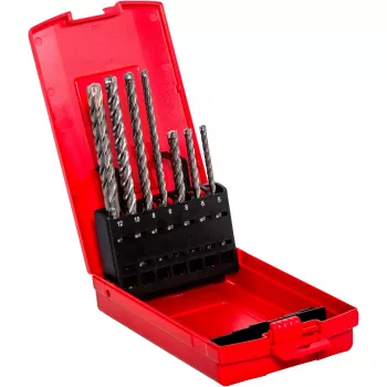 Āmura urbju komplekts Quattric II Set, SDS plus (5 gab., Ø 5-12 mm)