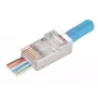 RJ45 STP Cat.5e taisnais spraudnis Alantec WT116 iepakojums 100 gab., ekranēts savienotājs 8P8C kabeļiem