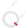 CANYON CC60SC USB-C uz USB-C kabelis 60W 2m Balts