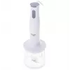 Adler AD 4620 rokas blenderis ar piederumiem, 800 W, 2 ātrumi, smalcinātājs 450 ml, mērtrauks 750 ml, putotājs, balts