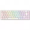 Sharkoon PureWriter W65 bezvadu tastatūra, QWERTZ vācu izkārtojums, balta, Kailh Choc V2 Red