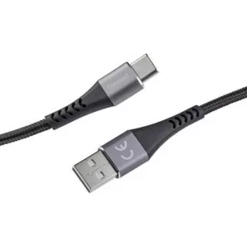 INTENSO A315C Nylon USB-A uz USB-C kabelis 1,5 m