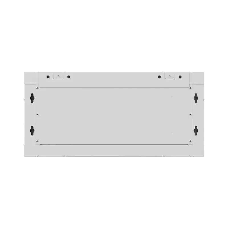 Pie sienas montējams 19 collu instalācijas skapis LANBERG WF01-6404-00S 4U 600×450 mm, pelēks