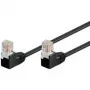Tīkla kabelis Goobay 96085 Melns 0,5m Cat5e U/UTP