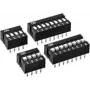 Omron A6E-8101-N DIP-Slēdzis, 8 polu, THT, 1 gab., maisiņā