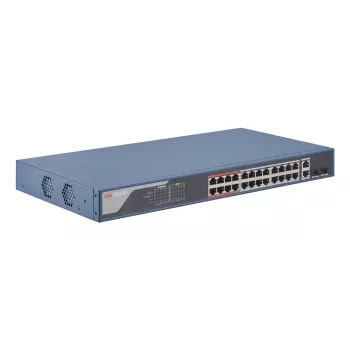 Tīkla slēdzis Hikvision DS-3E1326P-EI — 26 porti, 14.8 Gbps komutācijas jauda