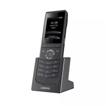 IP mobilais telefons Fanvil W611W V2 Melns 4 līnijas LCD Wi-Fi